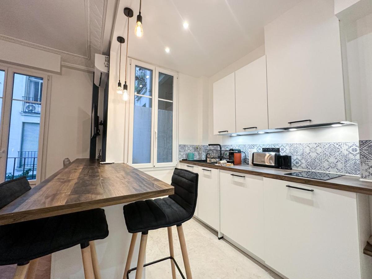 Clemenceau - Appartement Central, Calme, Cosy, Moderne Nice Bagian luar foto