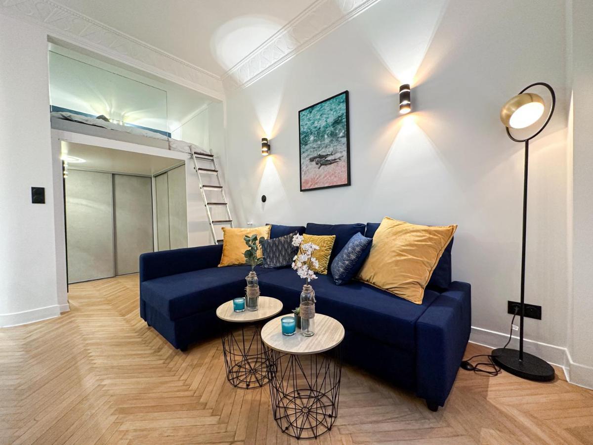 Clemenceau - Appartement Central, Calme, Cosy, Moderne Nice Bagian luar foto