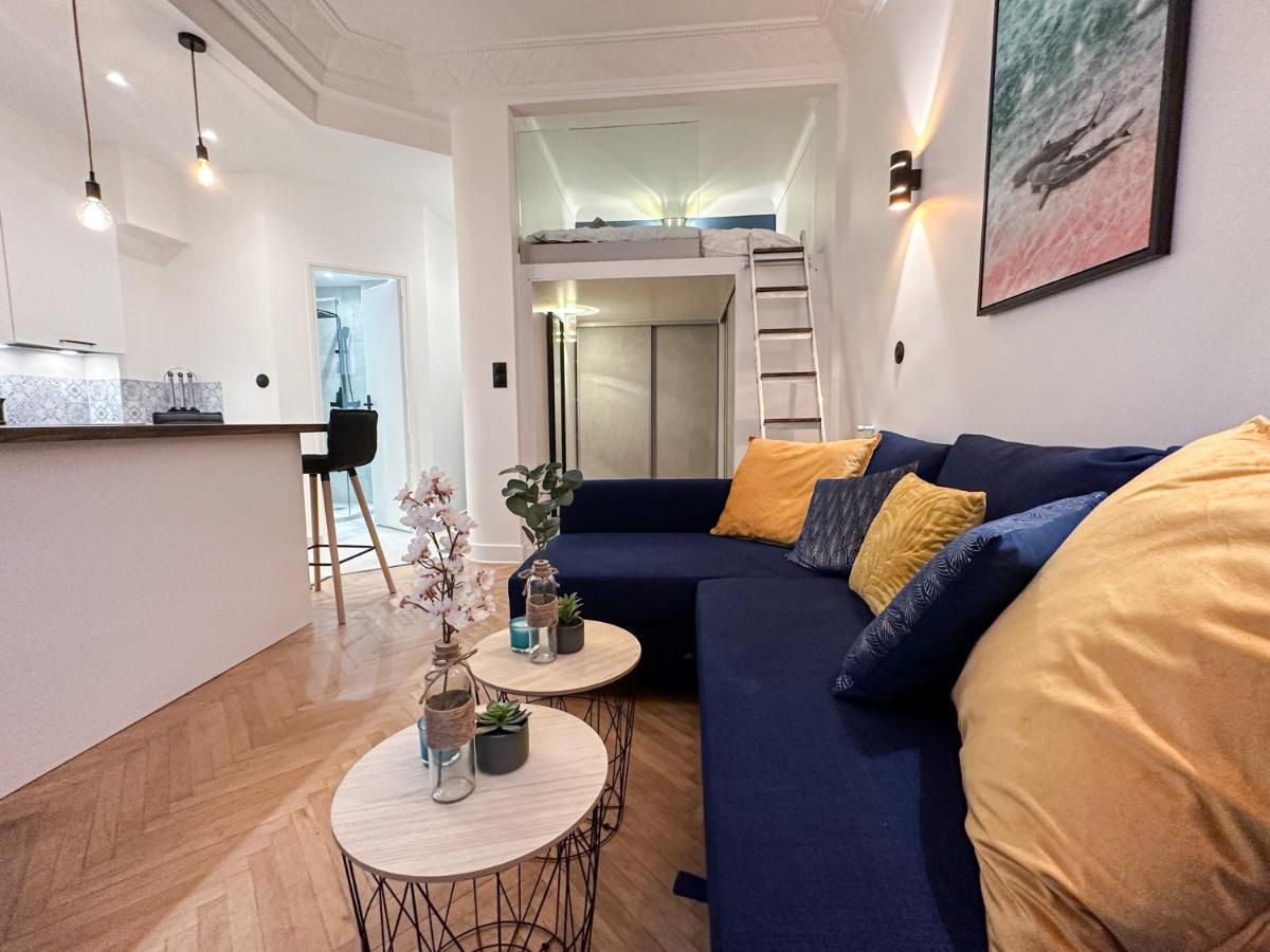 Clemenceau - Appartement Central, Calme, Cosy, Moderne Nice Bagian luar foto